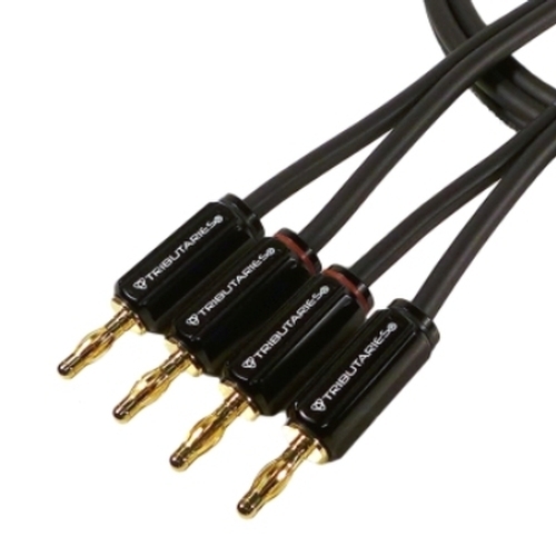 Акустический кабель Tributaries 4 Speaker (4SP14-B-120B) 14AWG Banana 12ft. 3.6m bag, UL Rated артикул 161819Si-1 фото 3