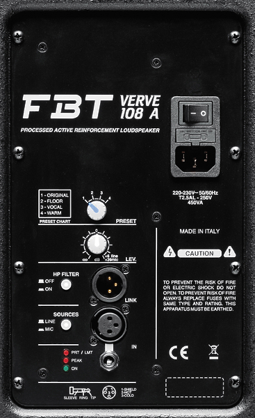 FBT Verve 108A артикул 122165Si-1 фото 3