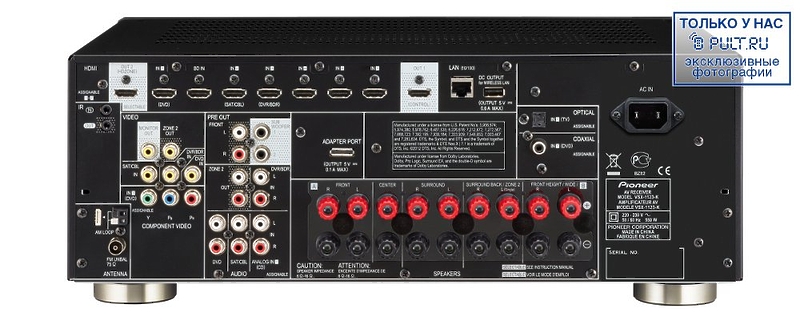 AV Ресивер Pioneer VSX-1123-K артикул 382244FV-1 фото 3