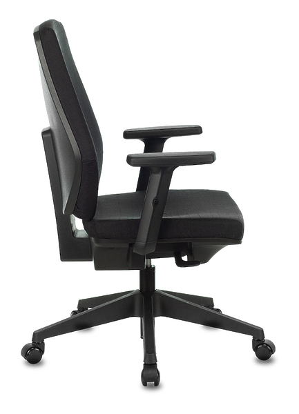 Кресло Бюрократ CH-545/1D/418-BLACK (Office chair CH-545/1D black 38-418 cross plastic) артикул 263444Si-1 фото 4