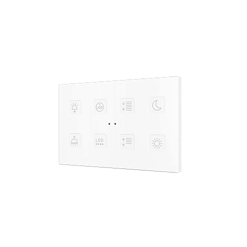 Сенсорный выключатель KNX Zennio Tecla XL X8, 8-кнопочный, произвольная графика артикул 245214Si-1 фото 4