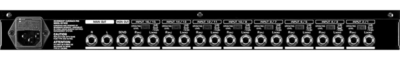 Микшерный пульт Behringer RX1602 артикул 127027Si-1 фото 5