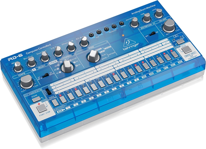 Аналоговая драм-машина Behringer RD-6-BB артикул 264174Si-1 фото 3