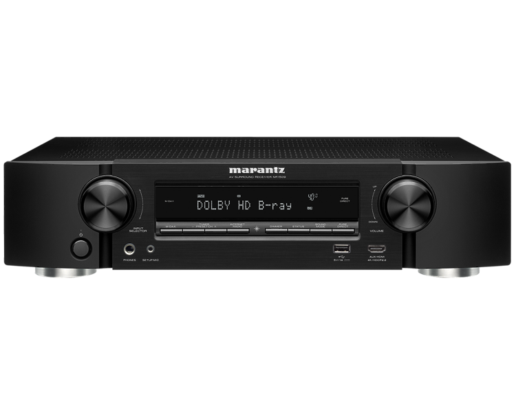 AV ресивер Marantz NR1509 silver/gold артикул 179083Si-1 фото 4