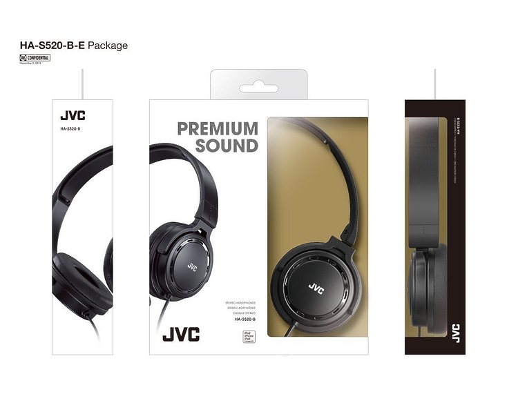 Наушники JVC HA-S520-B-E артикул 189218Si-1 фото 3
