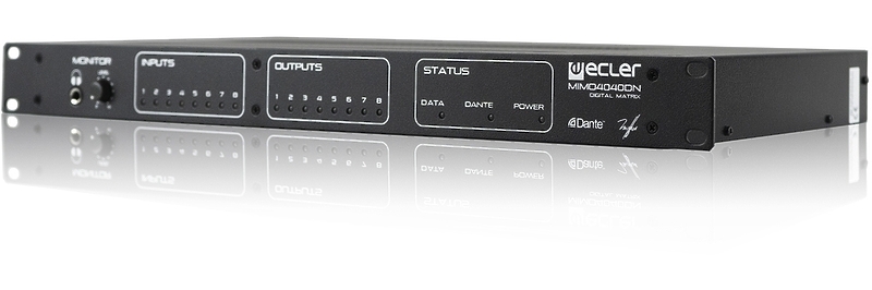 DSP-аудиопроцессор Ecler MIMO4040DN артикул 242105Si-1 фото 4