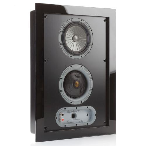 Встраиваемая акустика Monitor Audio SoundFrame 1 In Wall black артикул 072729Si-1