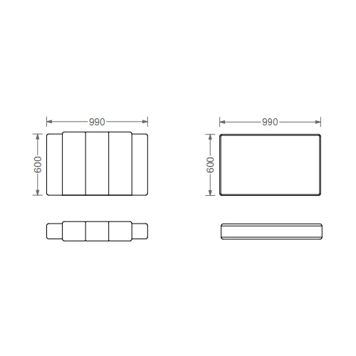 Кресло для домашнего кинотеатра Home Cinema Hall Classic Консоль BIGGAR/60 артикул 102329FV-1