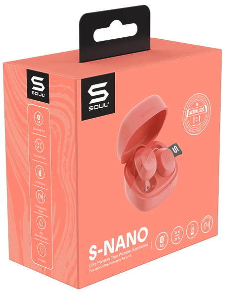 Наушники Soul S-NANO Peach артикул 242882Si-1 фото 7