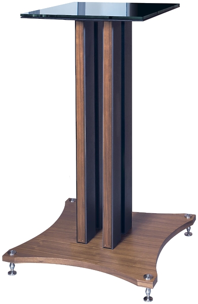 Стойка под виниловый проигрыватель VOXmodule S-006 (shelf white lacquer, Tinted white glass, stand white lacquer, plugs gold) артикул 228638Si-1 фото 3