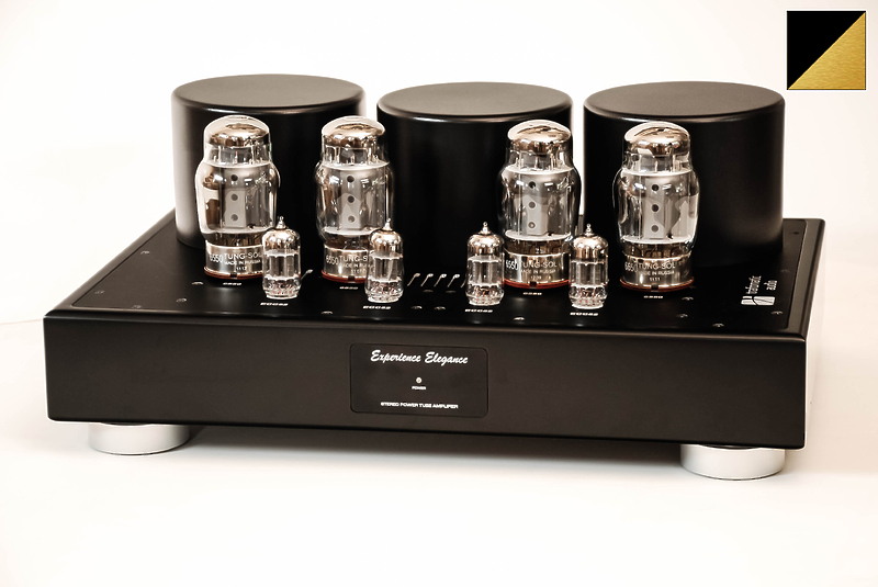 Ламповый усилитель Trafomatic Audio Experience Elegance Power (black/gold finish) артикул 149959Si-1