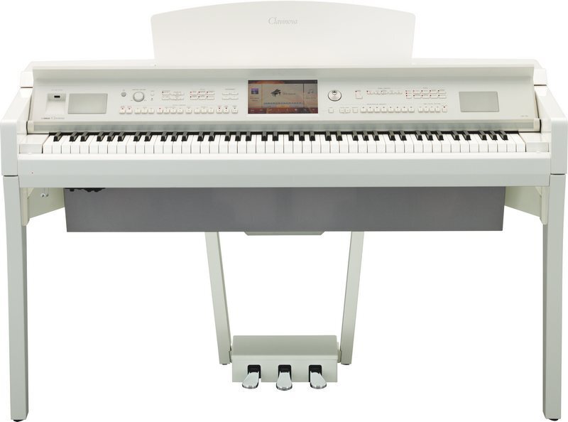 Клавишный инструмент Yamaha CVP-709PWH артикул 136478Si-1 фото 3