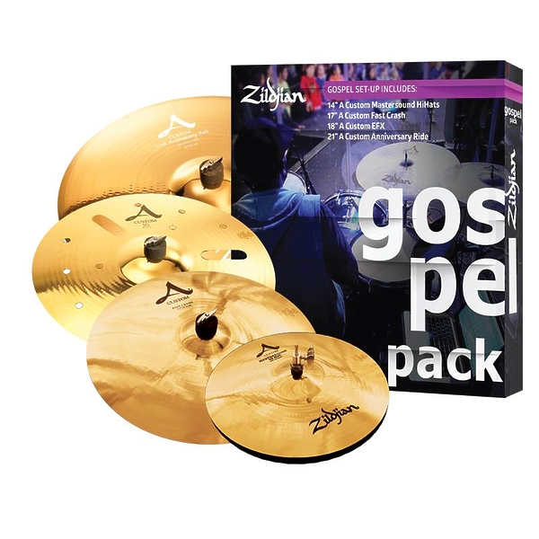 Набор тарелок Zildjian AC0801G A Custom Gospel Cymbal Set артикул 255627Si-1
