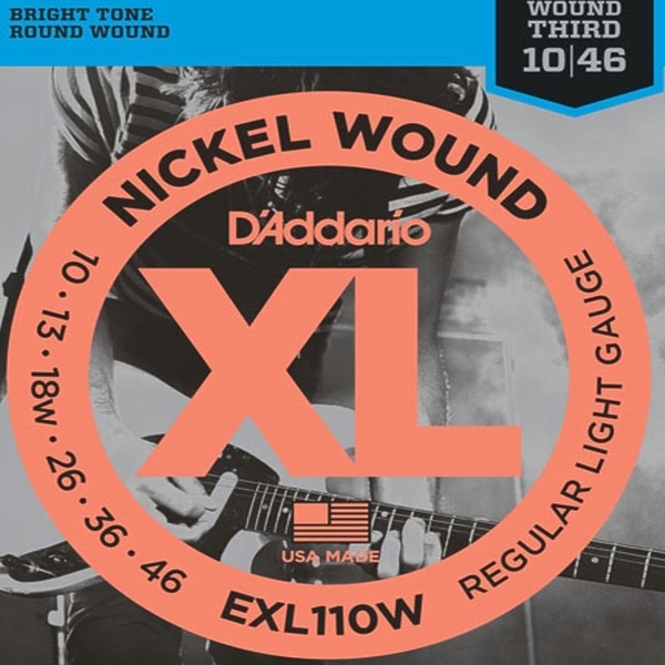 Струны D'Addario EXL-110W артикул 278508Si-1
