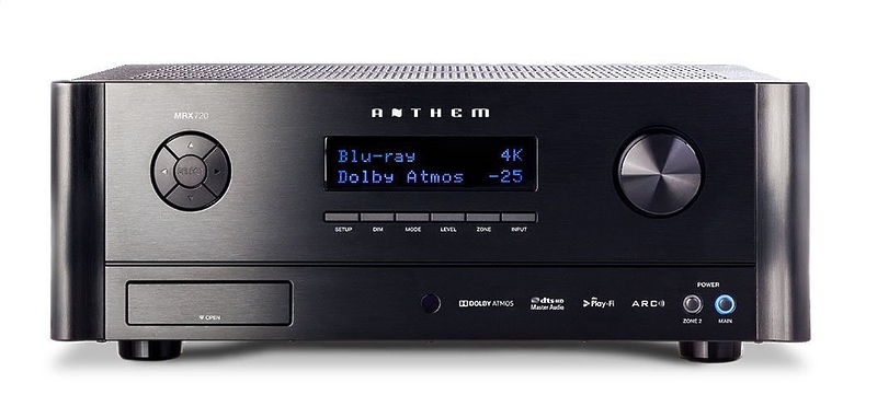 AV ресивер Anthem MRX 720 Black артикул 146372Si-1