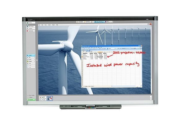 Интерактивная доска SMART X885 с ключом активации SMART Meeting Pro артикул 140575Si-1