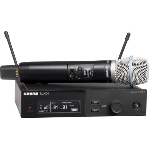 Радиосистема Shure SLXD24E/B87A H56 (518-562MHz) артикул 225174Si-1