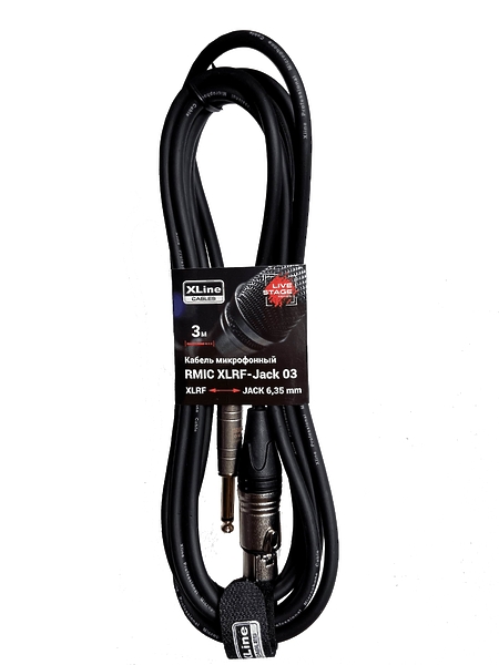 Кабель микрофонный Xline Cables RMIC XLRF-JACK 03 артикул 282529Si-1
