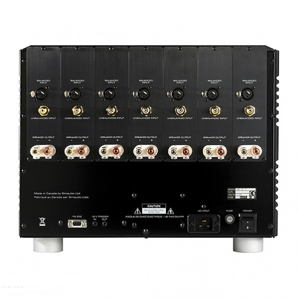 Усилитель мощности SIM Audio MOON MC-8/2 RS silver 2-Channel Power Amplifier артикул 143661Si-1 фото 3