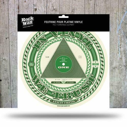 Слипмат Audio Anatomy Rock On Wall In Vinyl We Trust артикул 265556Si-1 фото 3