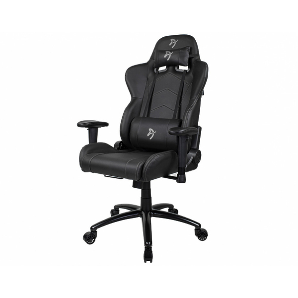 Кресло игровое Arozzi Inizio Black PU Grey logo артикул 275452Si-1