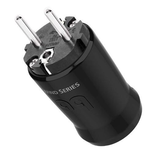 Коннектор питания AudioQuest Mistral Wall Plug EU артикул 203314Si-1