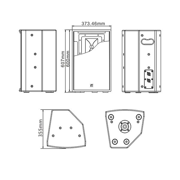 Акустическая система RFIntell KT12 артикул 298867Si-1 фото 4