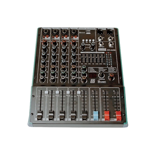 Микшерный пульт NordFolk NFX-4USB артикул 322389Si-1