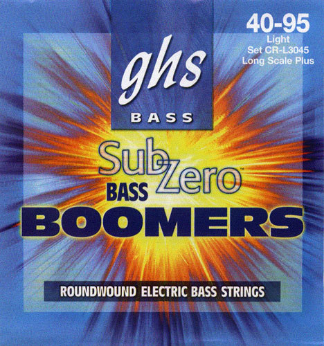 Струны для бас-гитары GHS Strings CR-L3045 артикул 312473Si-1