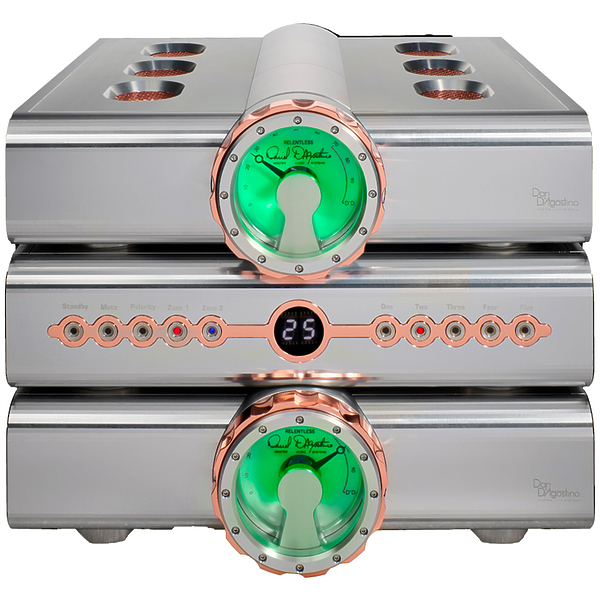 Предусилитель стерео Dan D’Agostino Relentless Preamplifier silver артикул 264400Si-1 в интернет-магазине «HiFiRussia»