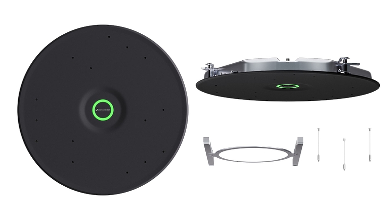 Комплект для монтажа (для TeamConnect Ceiling Medium) Sennheiser TCC M-F-B артикул 316455Si-1