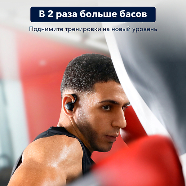 True wireless наушники Soundcore Sport X10 Black артикул 283054Si-1 фото 6