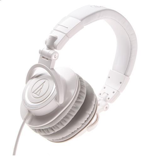 Наушники Audio Technica ATH-M50 white артикул 217748FV-1