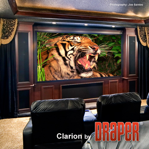 Экран Draper Clarion (9:16) 185/73" 91x163 HDG (натяжной) артикул 256818FV-1 фото 3