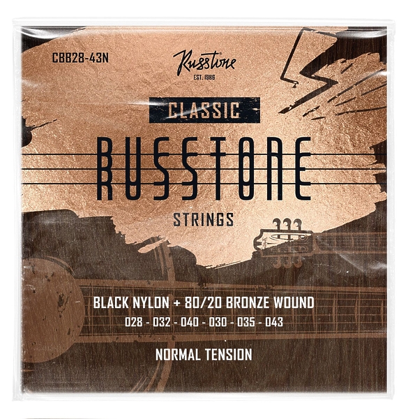 Струны для классической гитары Russtone CBB28-43N артикул 334297Si-1