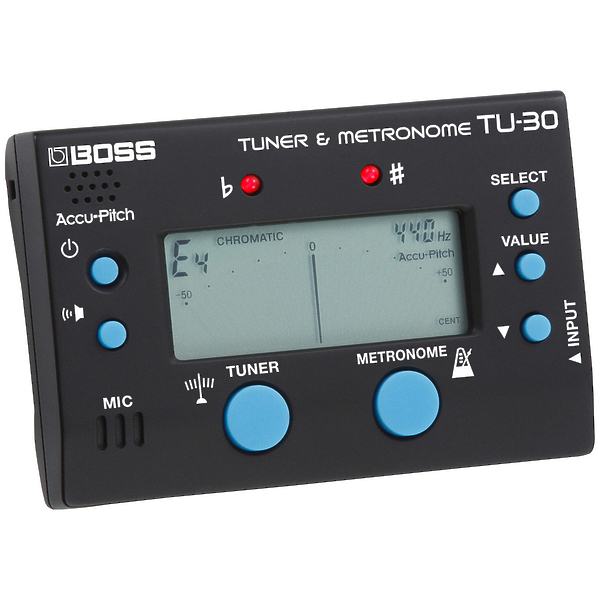 Тюнер и метроном Boss TU-30 артикул 224654Si-1