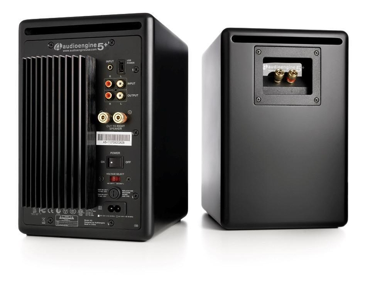 Audioengine A5+ Satin Black артикул 340954SI-1 фото 3