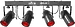 Комплект светодиодных эффектов Chauvet-dj 4 Play2