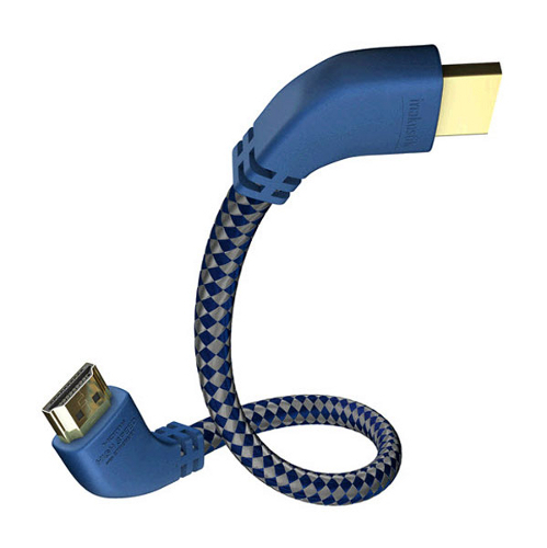 HDMI кабель In-Akustik Premium HDMI 90° 0.75m #00425007 артикул 104093Si-1