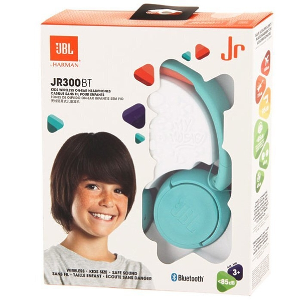Наушники JBL JR300 BT turquoise (JBLJR300BTTEL) артикул 177501Si-1 фото 6