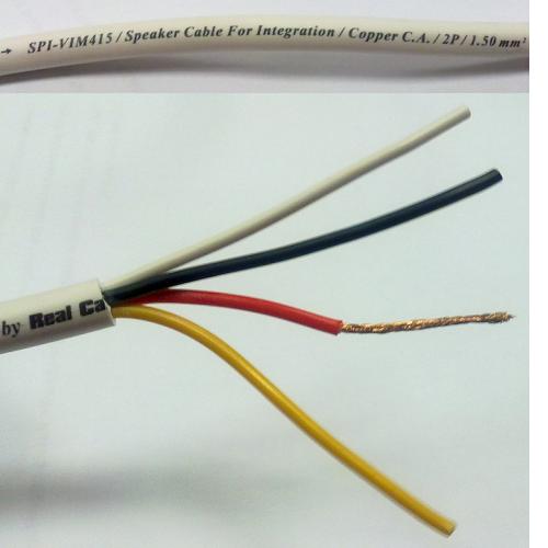 Акустический кабель Real Cable SPI-VIM415B 4x1.5 mm2 м/кат (катушка 100м) артикул 067008Si-1