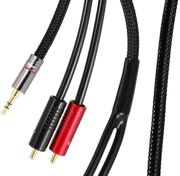 Межкомпонентный кабель Atlas Hyper Metik 3.5 - Achromatic RCA 1:2 - 3.00m артикул 244049Si-1