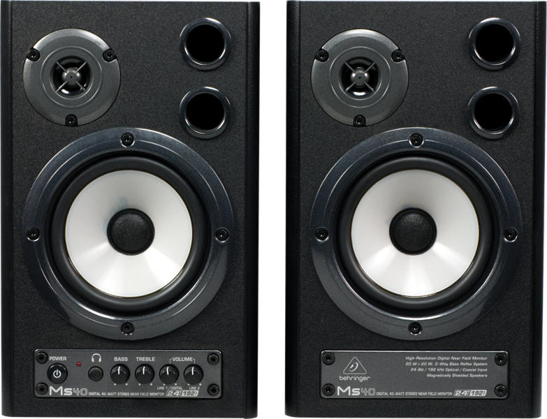 Полочная акустика Behringer MS 40 DIGITAL MONITOR SPEAKERS артикул 123081Si-1