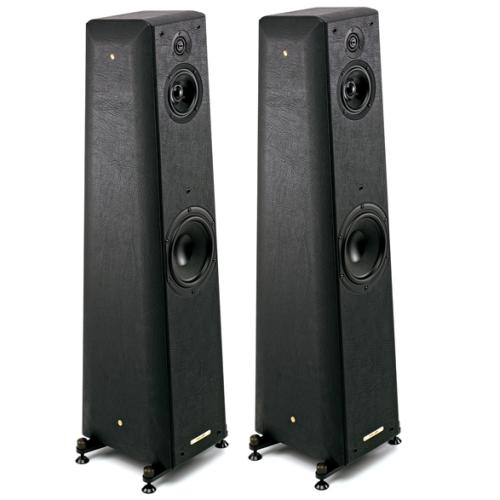Акустическая система Sonus Faber Toy Tower black leather артикул 397106FV-1