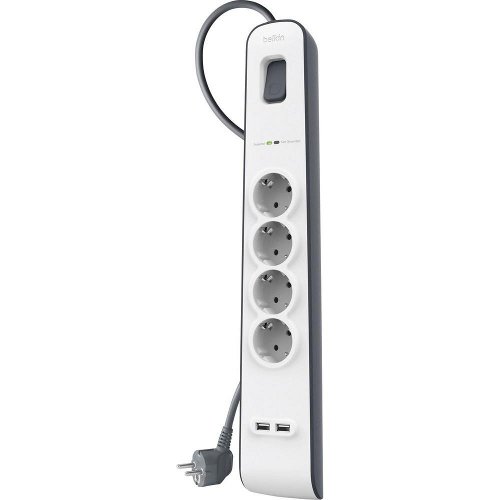 Сетевой фильтр Belkin BSV401vf2M (4 розетки) артикул 119194Si-1