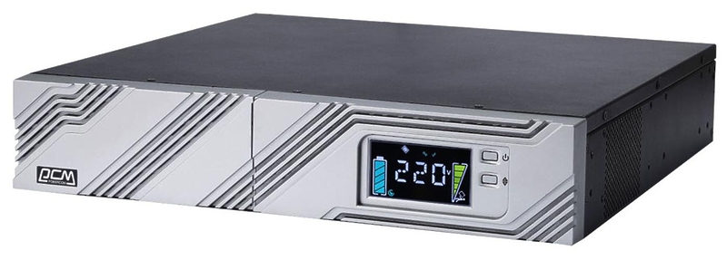 Блок бесперебойного питания Powercom Smart King RT SRT-1500A LCD Black артикул 268143Si-1