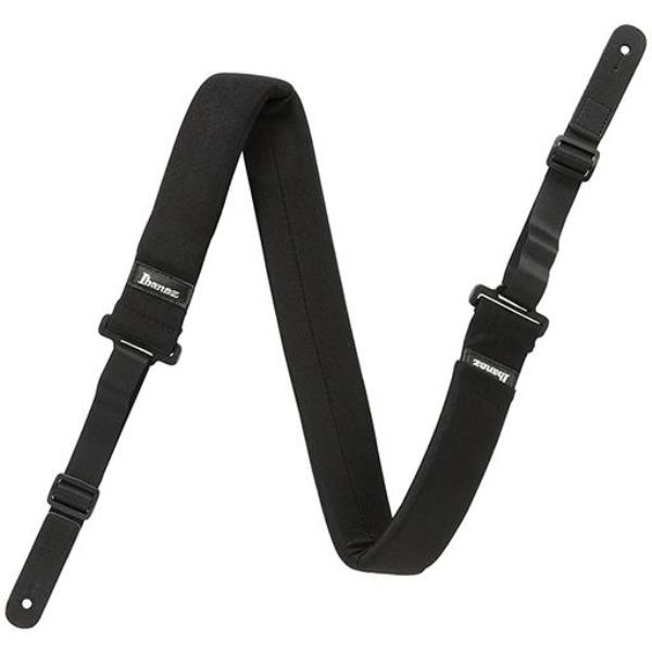 Ремень для гитары Ibanez GSF50-BK POWERPAD STRAP артикул 277354Si-1