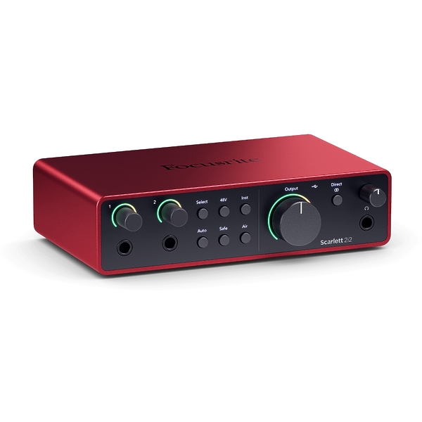 Звуковая карта FOCUSRITE Scarlett 2i2 4th Gen артикул 307001Si-1