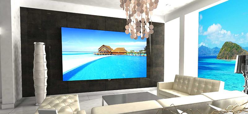 Экран Screen Innovations 133'' - 5 Series TV Zero Edge 16:9 Pure Gray 0.85 - 5TX133PG (unassembled) артикул 151952Si-1 фото 3