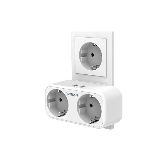 Сетевой фильтр Tessan TS-321-DE white артикул 264774Si-1